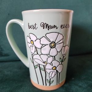 "Best Mom Ever" Pastel Green Coffee Mug Daisy's Brand New Spectrum Designz.